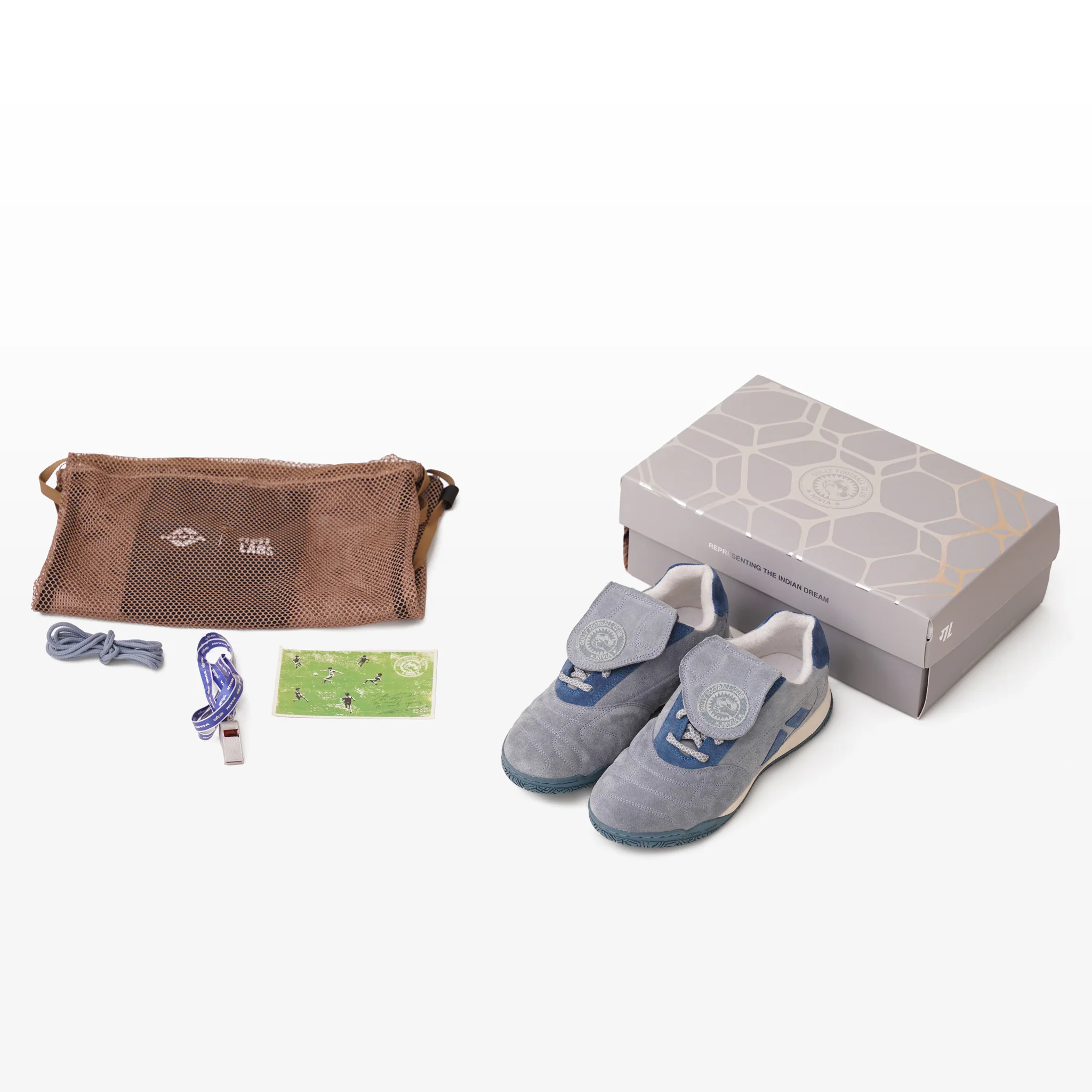 Gully Labs X Nivia - Barefoot Blue - Image 3